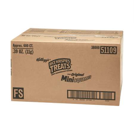 Kelloggs Kellogg's Rice Krispies Original Square Treat .39 oz., PK600 3800051109